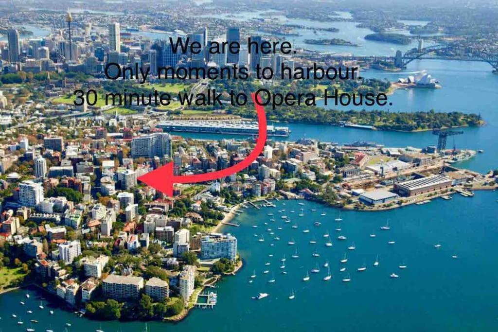 シドニーHarbourside Style, 2 Bed, A/C, Pool -Elizabeth Bayアパートメント エクステリア 写真